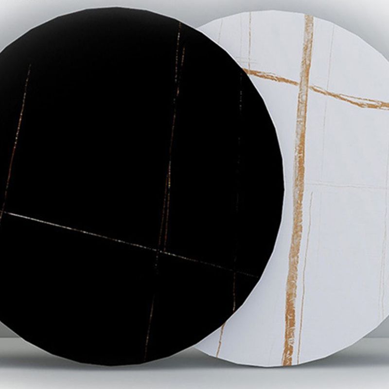 Modern Style Round Metal Table Metal Pedestal Base Coffee Table Clearhalo 'Coffee & Accent Tables' 'Coffee Tables' 'coffee_tables' 'furn' 'furn_coffee_tables' 'Furniture' 'Living Room Furniture' 1200x1200_1c8574fe-6994-4a82-9260-28202d835ed1