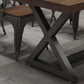 Industrial Square Dining Table Pine Solid Wood Table with Trestle Base Clearhalo ' dining_table' 'Dining Tables & Seating' 'Dining Tables' 'furn' 'furn_dining_table' 'Furniture' 'furniture_dining_table' 'Kitchen & Dining Furniture' 'kitchen&dining_furn' 'kitchen' 'kitchen_dining_table' 1200x1200_1c894a53-0053-40cc-ae3a-d7323dfb8770