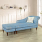 Living Room Upholstered Chaise Modern Style Rolled Arms Chaise Clearhalo 'Chairs & Seating' 'Chaise Lounge' 'chaise_lounge' 'furn' 'furn_chaise_lounge' 'Furniture' 'Living Room Furniture' 1200x1200_1c8b3158-fc3d-43eb-b160-028891d79d49