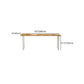 Pine Wood Bar Dining Table Modern Bar Table with Sled Base for Dining Room Clearhalo 'Bar Furniture' 'Bar Tables' 'bar_tables' 'furn' 'furn_bar_tables' 'Furniture' 'furniture_bar_tables' 'Kitchen & Dining Furniture' 1200x1200_1c8b46be-b5bd-42e3-8186-fa27cddf32cc