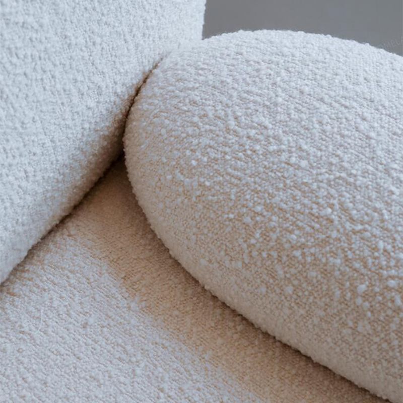 Pillow Top Arm Sofa Contemporary Wool 29.9-Inch High Sofa in White Clearhalo 'furn' 'furn_sofas' 'Furniture' 'Living Room Furniture' 'Sofa' 'sofas' 1200x1200_1c8d6b08-d7c0-47e8-9ef6-d96240060e42