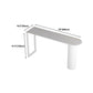 Freiform-Stehtisch-Set, 1/3/5-teilig, Bartisch und Hocker mit weißem Metallsockel