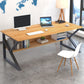Industrial Curved Computer Desk Sled Office Desk with Storage Shelf Clearhalo 'furn' 'furn_office_desk' 'Furniture' 'Office Desks' 'Office Furniture' 'office_desk' 1200x1200_1c93387d-ac01-48d6-9cb8-d4ee1fe70ec7
