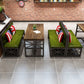 Industrial Solid Wood Dinner Room Kitchen Table Brown Trestle Base Table for Dinning Room Clearhalo ' dining_table' 'Dining Tables & Seating' 'Dining Tables' 'furn' 'furn_dining_table' 'Furniture' 'furniture_dining_table' 'Kitchen & Dining Furniture' 'kitchen&dining_furn' 'kitchen' 'kitchen_dining_table' 1200x1200_1c9807a7-f83a-41cc-9477-a6454fa185e3