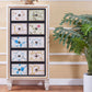 Traditional Dresser Bedroom Solid Wood Storage Chest in White and Brown Clearhalo 'Bedroom Furniture' 'Dressers & Chests' 'dressers_chests' 'furn' 'furn_dressers_chests' 'Furniture' 1200x1200_1c9a5dab-34e5-417f-b9f8-651ef1ef3269