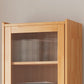 Modern Style Closed Back Book Shelf Rectangular Wooden Bookcase