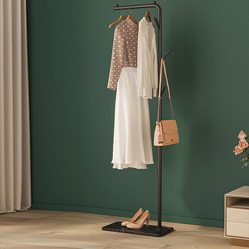 Modern Metal Entry Hall Tree Changs Racks con ganchos de abrigo