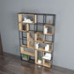 Modern Office Open Shelf Natural 11.81" W Engineered Wood Bookshelf Clearhalo 'Bookcases' 'furn' 'furn_bookcases' 'Furniture' 'Office Furniture' 1200x1200_1c9cd4ae-fc68-4cde-ae4e-99b60ddf63a0