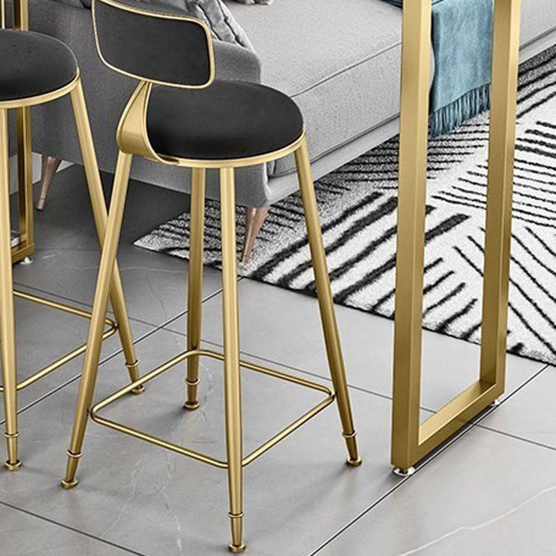 Glam Juego de mesa de bar de 1/3 piezas, mesa rectangular de piedra con taburetes para sala de estar