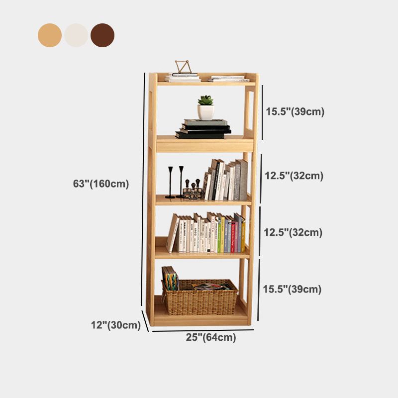 Wood Etagere Bookshelf Contemporary Style Bookshelf for Study Room Clearhalo 'Bookcases' 'furn' 'furn_bookcases' 'Furniture' 'furniture_bookcases' 'kitchen' 'kitchen_bookcases' 'Living Room Furniture' 'Office Furniture' 1200x1200_1ca39ccf-3655-4659-9639-fbb60154a0f2