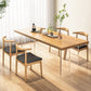 Modern Solid Wood Furniture 1/5/7 Pcs Standard Height Dining Room Table Set for Home Use