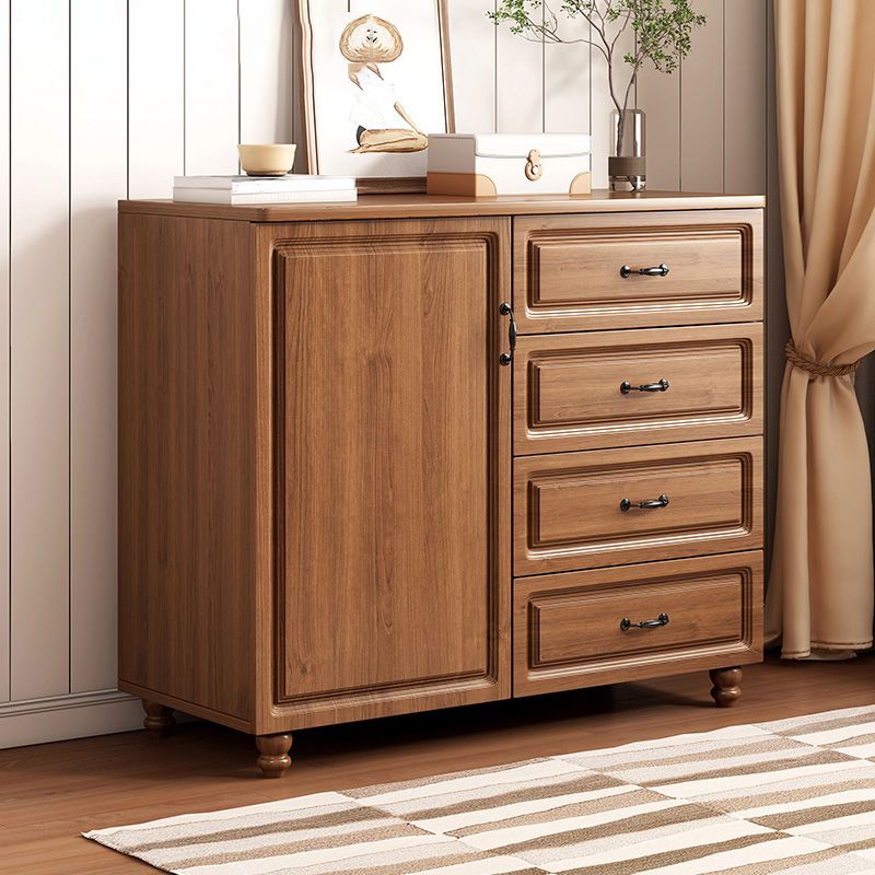 Mid Century Modern Accent Chest  Rectangle Chest with Drawers