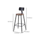 Industrial Style Pub Set 1/5/9 Pieces Solid Wood Pub Dining Set for Indoor Clearhalo 'Bar Furniture' 'furn' 'furn_home_bar_bar_sets' 'Furniture' 'Home Bars & Bar Sets' 'home_bar_bar_sets' 'Kitchen & Dining Furniture' 1200x1200_1ca5fda8-4cc3-44f6-9d65-0a6afb9234c2