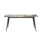 Modern Rectangle Table Sintered Stone Table with Metal Legs for Kitchen Clearhalo 'Dining Tables & Seating' 'Dining Tables' 'dining_table' 'furn' 'furn_dining_table' 'Furniture' 'Kitchen & Dining Furniture' 1200x1200_1ca86b33-ac5b-4cd4-8ae1-08ca99979016