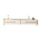 White Stone TV Stand Glam TV Media Stand with Legs for Living Room Clearhalo 'furn' 'furn_tv_stands_entertainment_centers' 'Furniture' 'Living Room Furniture' 'TV Stands & Entertainment Centers' 'TV Stands & Media Storage Furniture' 'tv_stands_entertainment_centers' 1200x1200_1caa4413-75ec-4ab2-93fc-d0b8d0c40b77