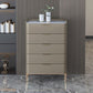 Modern Accent Chest with Drawers and Straight Legs Chest,Scratch Resistant