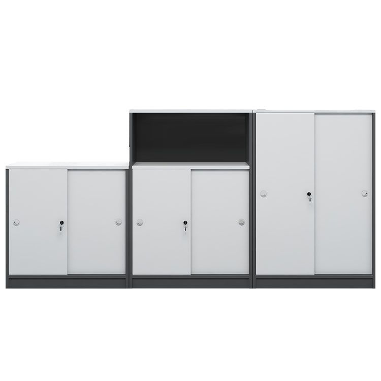 Mobile scandinavo in legno con blocco e archiviazione