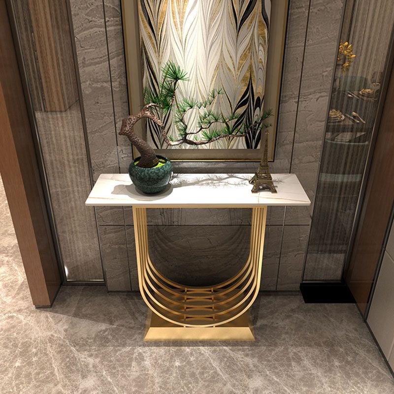 11.81 "W Table Accento Console Contemporanea Tabella della console di divano finitura antica