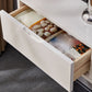 Modern TV Stand Console Solid Wood Media Console TV Stand with Drawers Clearhalo 'furn' 'furn_tv_stands_entertainment_centers' 'Furniture' 'Living Room Furniture' 'TV Stands & Entertainment Centers' 'TV Stands & Media Storage Furniture' 'tv_stands_entertainment_centers' 1200x1200_1cb4eccb-b375-4c3d-83ef-b94c44892910