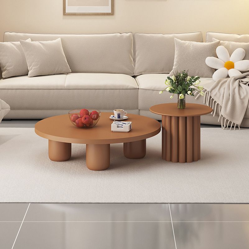 4 Legs Rectangular Coffee Table Contemporary Wood Bunching Tables Clearhalo 'Coffee & Accent Tables' 'Coffee Tables' 'coffee_tables' 'furn' 'furn_coffee_tables' 'Furniture' 'Living Room Furniture' 1200x1200_1cb7904d-a4b1-4412-ad57-83f7a4ab5c6d