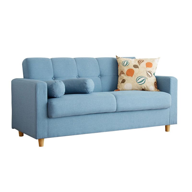 30,31 "H Coton mélange Bran carré canapé tufté pour le salon