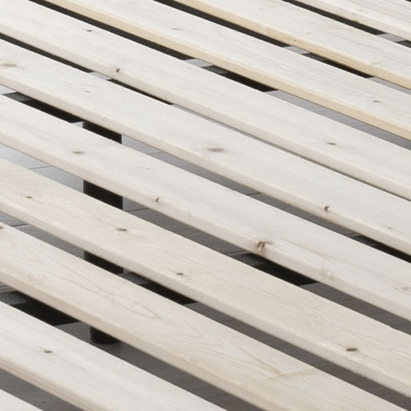 Eigentijdse echte lederen matras inbegrepen met hoofdeinde paneelbed