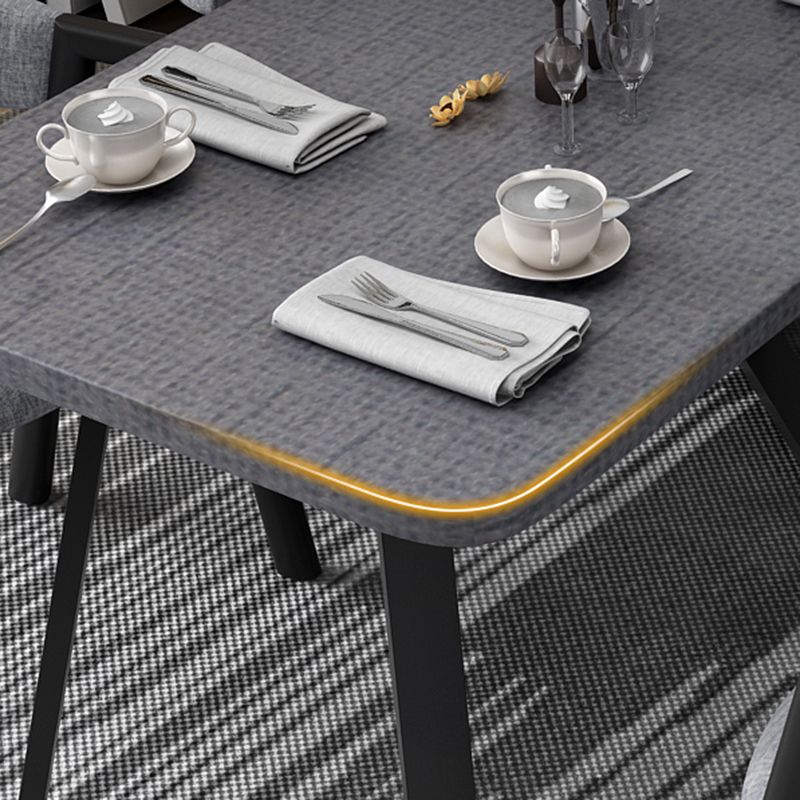 Bureau de bureau contemporain avec Sled Base Rectangular Manufactured Wood Desk