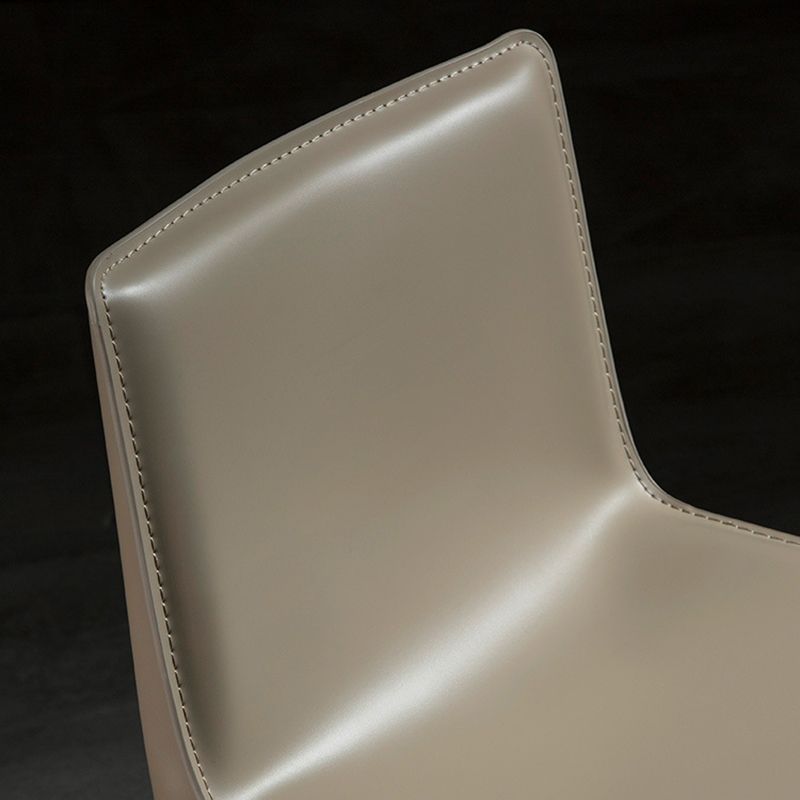 Coffee Shop Low Back Bar Stool Contemporary Leather Square Counter Chair Clearhalo 'Bar Furniture' 'Bar Stools' 'bar_stools' 'furn' 'furn_bar_stools' 'furniture_bar_stools' 'Kitchen & Dining Furniture' 'kitchen&dining_furn' 'kitchen' 'kitchen_furn' Furniture' 1200x1200_1cc473a0-a27f-4ae1-847e-e3958048c7be