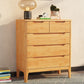 Contemporary Chest Home Rubber Wood Storage Chest with Drawers Clearhalo 'Bedroom Furniture' 'Dressers & Chests' 'dressers_chests' 'furn' 'furn_dressers_chests' 'Furniture' 1200x1200_1cc55ac9-44f8-4309-9611-30ff88fd5f8a