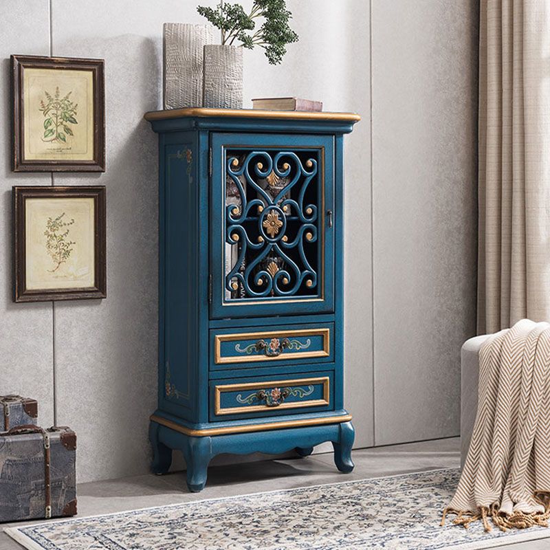 Glam Style Buffet Sideboard Wood Server with Door and Drawer Clearhalo 'buffet_sideboard' 'Buffets & Sideboards' 'furn' 'furn_buffet_sideboard' 'Furniture' 'Kitchen & Dining Furniture' 1200x1200_1cc97b66-8bff-4b08-bbee-9ef1f1952882