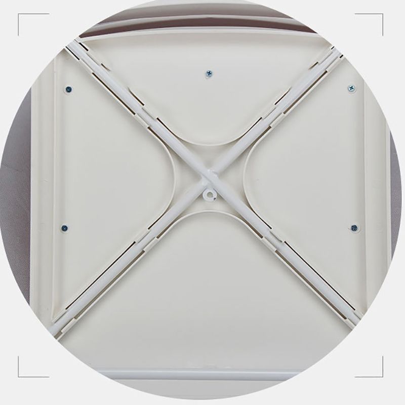 Armloze conferentiestoel met Chrome frame moderne bureaustoel met metalen basis