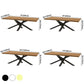 Traditional Luxury Rectangle Dining Table Pine Solid Wood Table with Pedestal Base Clearhalo ' dining_table' 'Dining Tables & Seating' 'Dining Tables' 'furn' 'furn_dining_table' 'Furniture' 'furniture_dining_table' 'Kitchen & Dining Furniture' 'kitchen&dining_furn' 'kitchen' 'kitchen_dining_table' 1200x1200_1cca456b-34b2-4887-bbcc-e735b27e510f