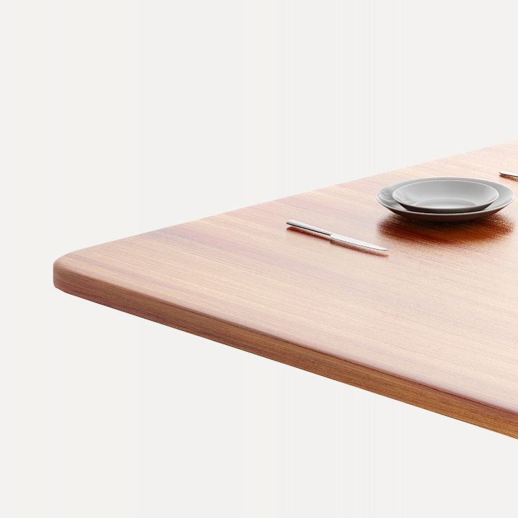 Modern Style Kitchen Dining Set Wood Top Dining Furniture Set with Double Pedestal Base Clearhalo 'Dining Room Sets' 'Dining Tables & Seating' 'dining_room_set' 'furn' 'furn_dining_room_set' 'Furniture' 'furniture_dining_room_set' 'Kitchen & Dining Furniture' 'kitchen&dining_furn' 'kitchen' 1200x1200_1ccc59e9-0b24-4ace-8e1c-1ee8adb1595b