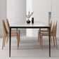 Designer Style 1/2/4/5 Pieces Dining Set Sintered Stone Dining Table with Leather Chairs Clearhalo 'Dining Room Sets' 'Dining Tables & Seating' 'dining_room_set' 'furn' 'furn_dining_room_set' 'Furniture' 'furniture_dining_room_set' 'Kitchen & Dining Furniture' 1200x1200_1cd12983-c649-47db-ac28-30afdae72ad8