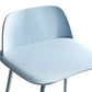 Contemporary Metal Plastic Barstool Bristol Bar Stool with Footrest and Low Back Clearhalo 'Bar Furniture' 'Bar Stools' 'bar_stools' 'furn' 'furn_bar_stools' 'furniture_bar_stools' 'Kitchen & Dining Furniture' 'kitchen&dining_furn' 'kitchen' 'kitchen_furn' Furniture' 1200x1200_1cd1e8a5-f994-4212-9069-3f9fee079c25