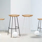 Solid Wood Modern Counter & Bar Stools Matte Finish Indoor Stools Clearhalo 'Bar Furniture' 'Bar Stools' 'bar_stools' 'furn' 'furn_bar_stools' 'Furniture' 'Kitchen & Dining Furniture' 1200x1200_1cd3a776-b79f-413a-9b7b-61094b58ac9b