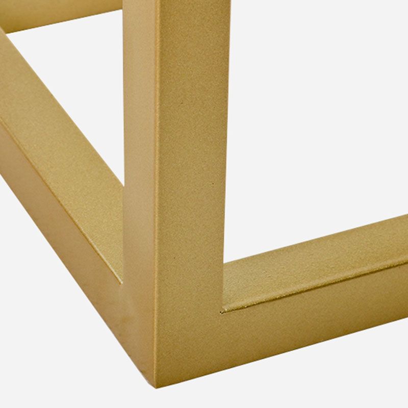 Contemporary Upholstered Bench Home Rectangle Seating Bench with Metal Legs Clearhalo 'Benches' 'Chairs & Seating' 'furn' 'furn_benches' 'Furniture' 'Living Room Furniture' 1200x1200_1cd5cd5b-4bf3-4e63-81d9-81c9c6a2ad4f