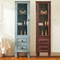 Mid-Century Modern Accent Cabinet Rectangle Cabinet with Storage Clearhalo 'Cabinets & Chests' 'cabinets_chests' 'furn' 'furn_cabinets_chests' 'Furniture' 'Living Room Furniture' 1200x1200_1cdaf644-016f-4788-a00b-58a527674b60