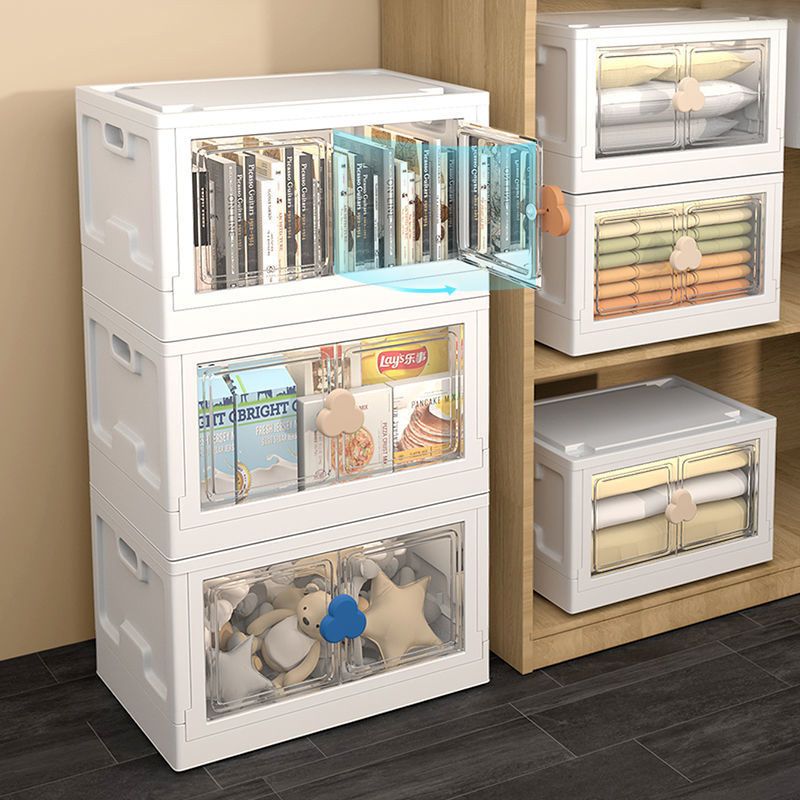 Armoire de rangement à charnière contemporaine Armoire en plastique