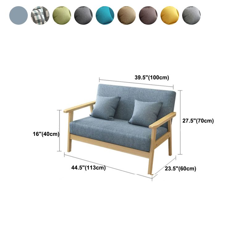 Zeitgenössischer enger Rückenstandard Square Arm Wohnzimmer Sofa