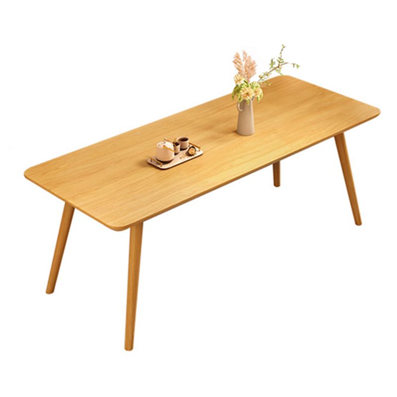 Modern massief houten meubels 1/2/4/6/7 PCS Standaardhoogte eetkamertafel set