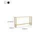 Glam Bar Height Table Faux Marble Top Bistro Bar Table with Trestle Base Clearhalo 'Bar Furniture' 'Bar Tables' 'bar_tables' 'furn' 'furn_bar_tables' 'Furniture' 'Kitchen & Dining Furniture' 1200x1200_1ce366ba-6d84-49de-b816-cd70773187ca