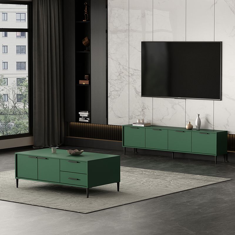 Engineered Wood TV Stand Scandinavian Enclosed Storage TV Cabinet Clearhalo 'furn' 'furn_tv_stands_entertainment_centers' 'Furniture' 'Living Room Furniture' 'TV Stands & Entertainment Centers' 'TV Stands & Media Storage Furniture' 'tv_stands_entertainment_centers' 1200x1200_1ce42f1c-55b9-47fa-b369-c7f403d3963e