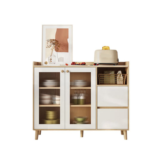 Stellatura in legno ingegnerizzato in ingegneri di credenza in stile moderno per cucina