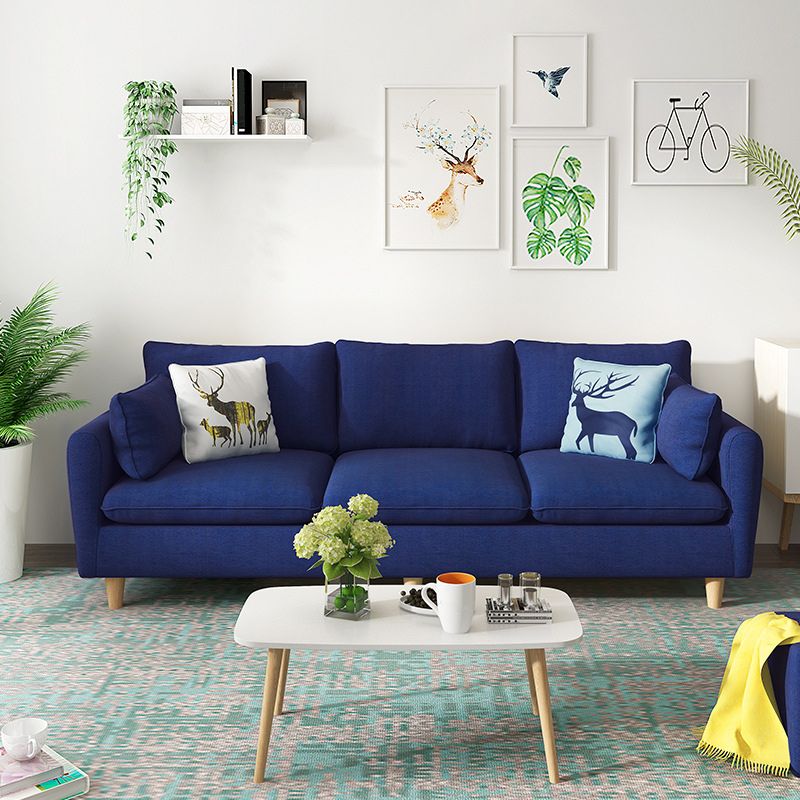 Fabric 3 Seater Settee Furniture Square Arm Standard Sofa with 3 Pillows Clearhalo 'furn' 'furn_sofas' 'Furniture' 'furniture_sofas' 'kitchen' 'kitchen_sofas' 'Living Room Furniture' 'Sofa' 'sofas' 1200x1200_1ce7850c-3a8c-480f-98fc-9178d8aaf6dd