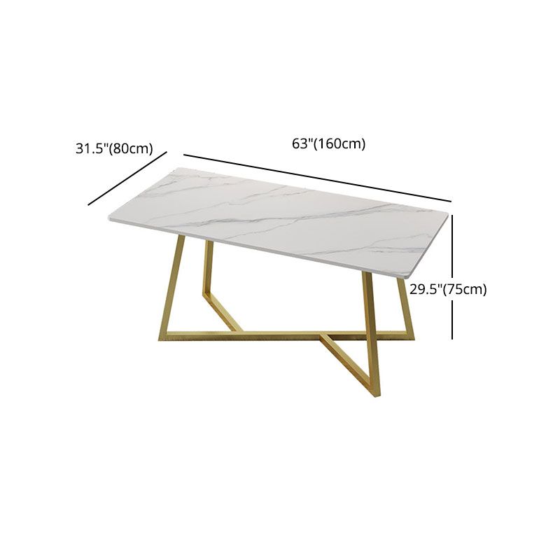 Glam Style 1/2/5 Pieces Dining Table Set Sintered Stone Table and Chair Set Clearhalo 'Dining Room Sets' 'Dining Tables & Seating' 'dining_room_set' 'furn' 'furn_dining_room_set' 'Furniture' 'furniture_dining_room_set' 'Kitchen & Dining Furniture' 'kitchen&dining_furn' 'kitchen' 1200x1200_1ce9aa11-790b-4e48-89af-233cdc712b8b