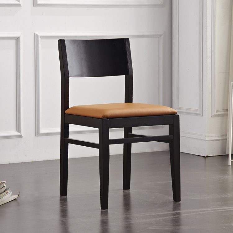 Contemporary Solid Wood Armless Dining Chairs Open Back Dining Side Chair Clearhalo ' kitchen&dining_furn' 'Dining Chairs' 'Dining Tables & Seating' 'dining_chair' 'furn' 'furn_dining_chair' 'Furniture' 'furniture_dining_chair' 'Kitchen & Dining Furniture' 'kitchen' 1200x1200_1cec3ea2-c8cb-4558-9f7a-944c43d45b7a