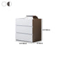Contemporary Chest with Wooden Drawers Water Resistant Chest