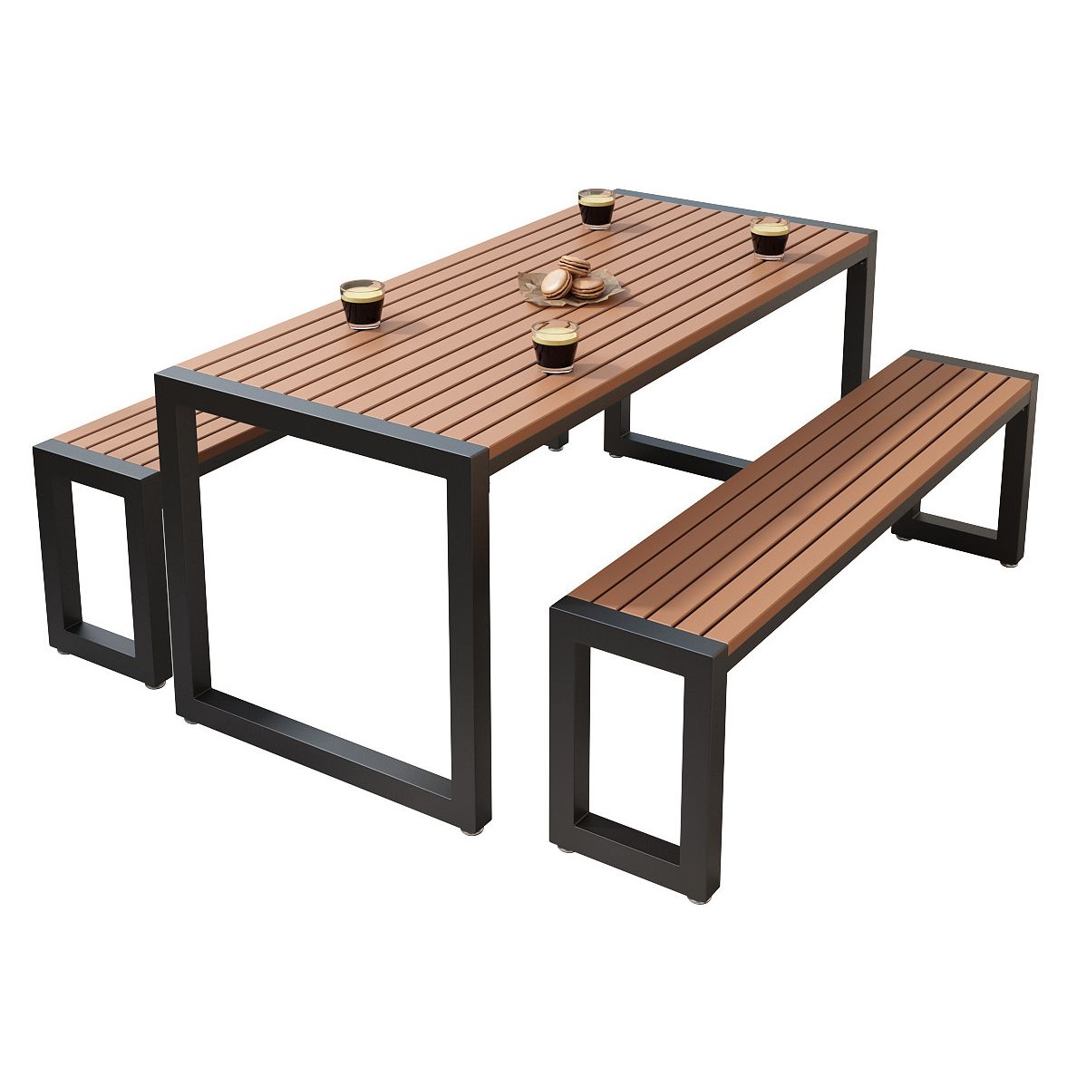 Industrial Brown Wood Dining Table Rectangle Shape Standard Dining Table for Kitchen Clearhalo ' dining_table' 'Dining Tables & Seating' 'Dining Tables' 'furn' 'furn_dining_table' 'Furniture' 'furniture_dining_table' 'Kitchen & Dining Furniture' 'kitchen&dining_furn' 'kitchen' 'kitchen_dining_table' 1200x1200_1cf1336a-9f4e-498b-8f48-294734bd52d7