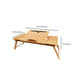 Rectangular Shape Modern Office Desk Wooden Task Desk with 2-Legs for Home
